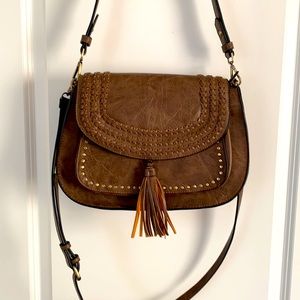 Saddle bag purse
